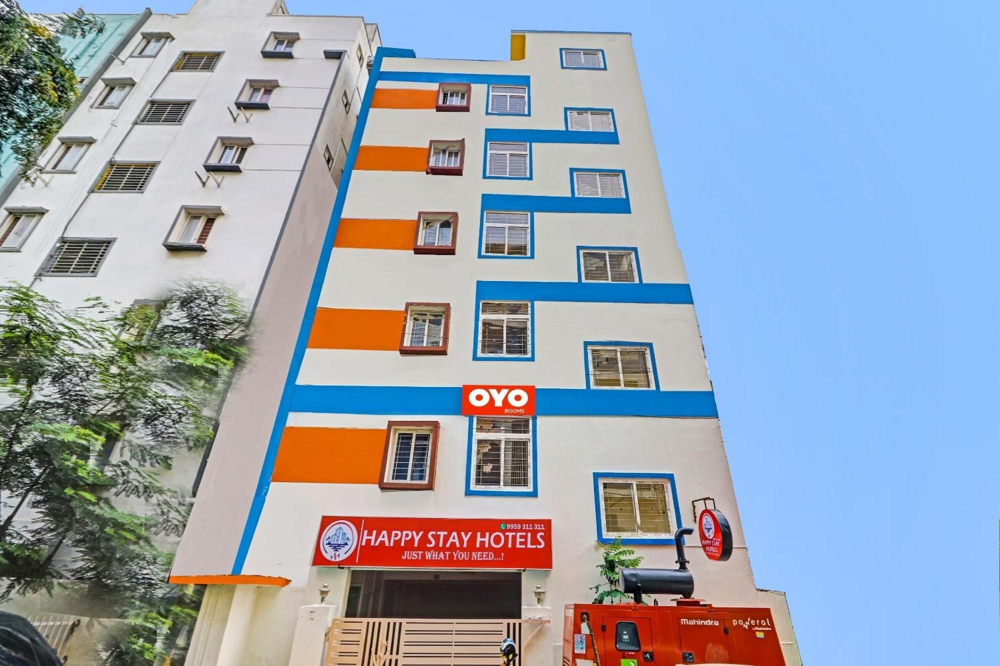 היידראבד Oyo Happy Stay Hotels מראה חיצוני תמונה