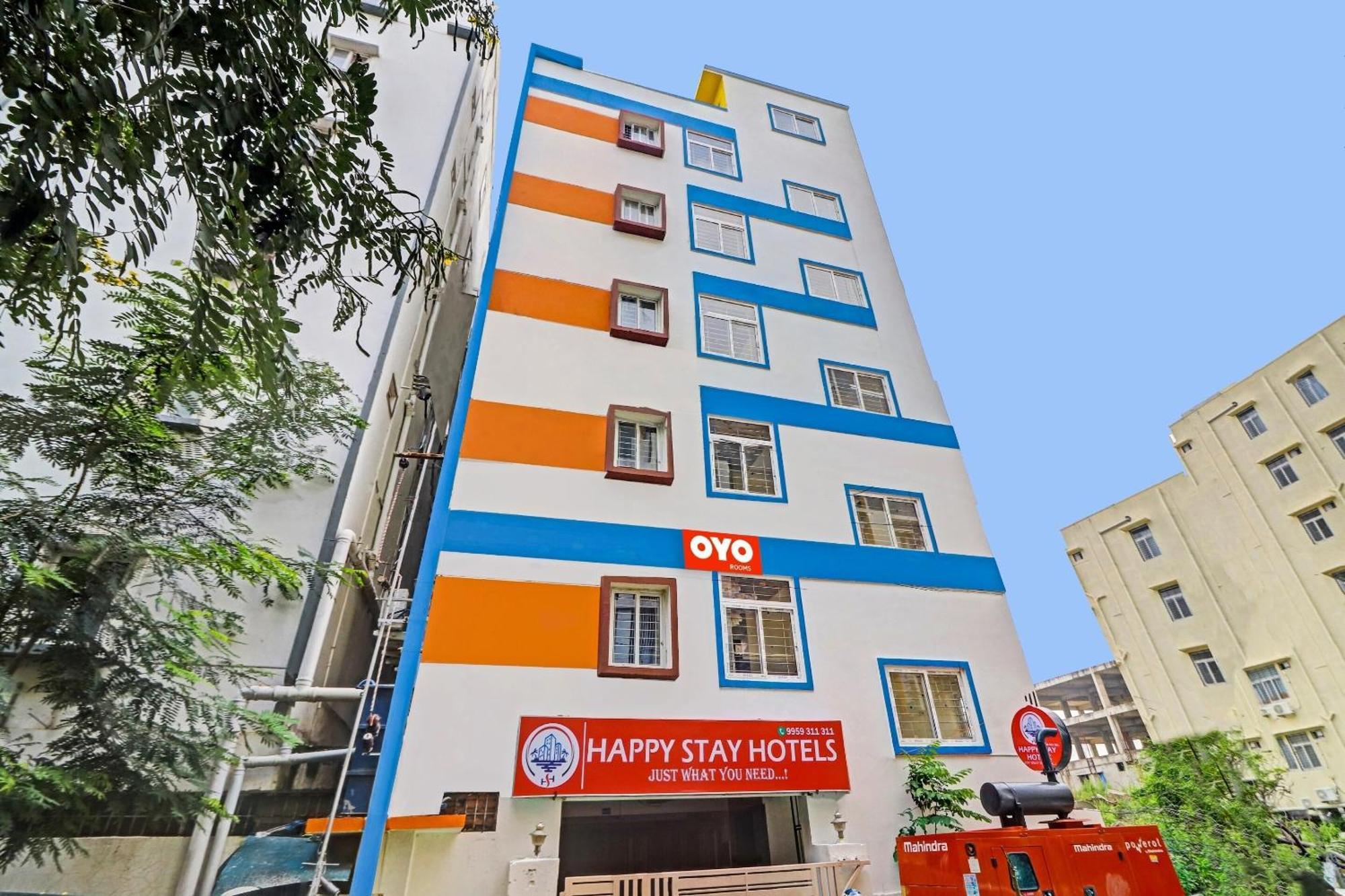 היידראבד Oyo Happy Stay Hotels מראה חיצוני תמונה